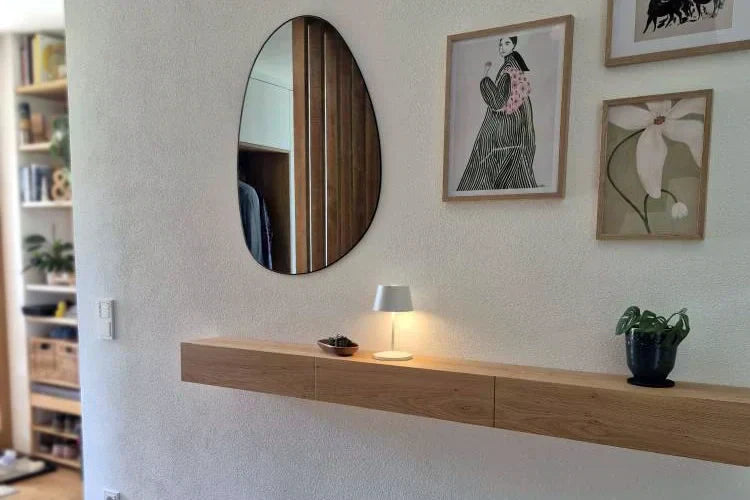 long entryway shelf