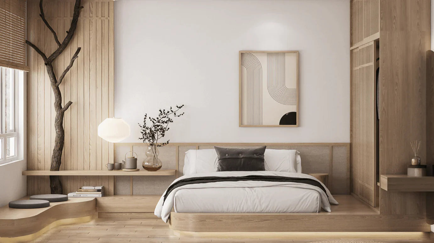 Japandi nightstand: 3+1 must-have features