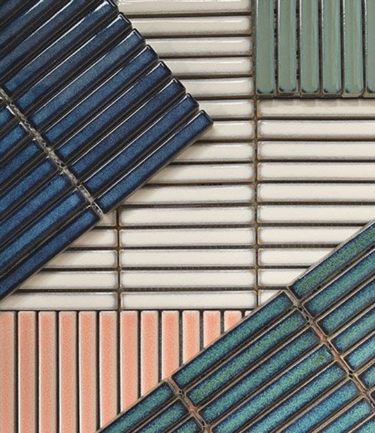 Kitkat tiles: vertical elegance for your kitchen and bathroom