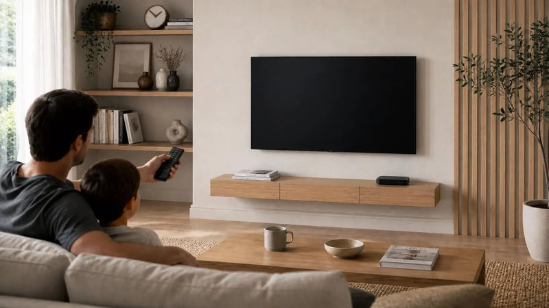 Floating TV stands