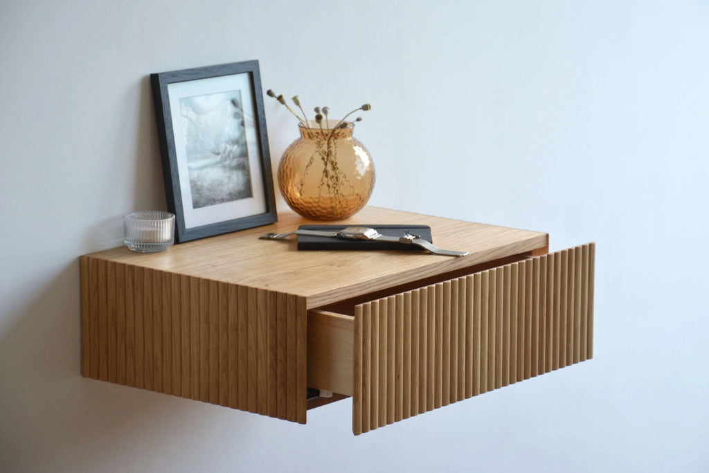 all-round fluted nightstand