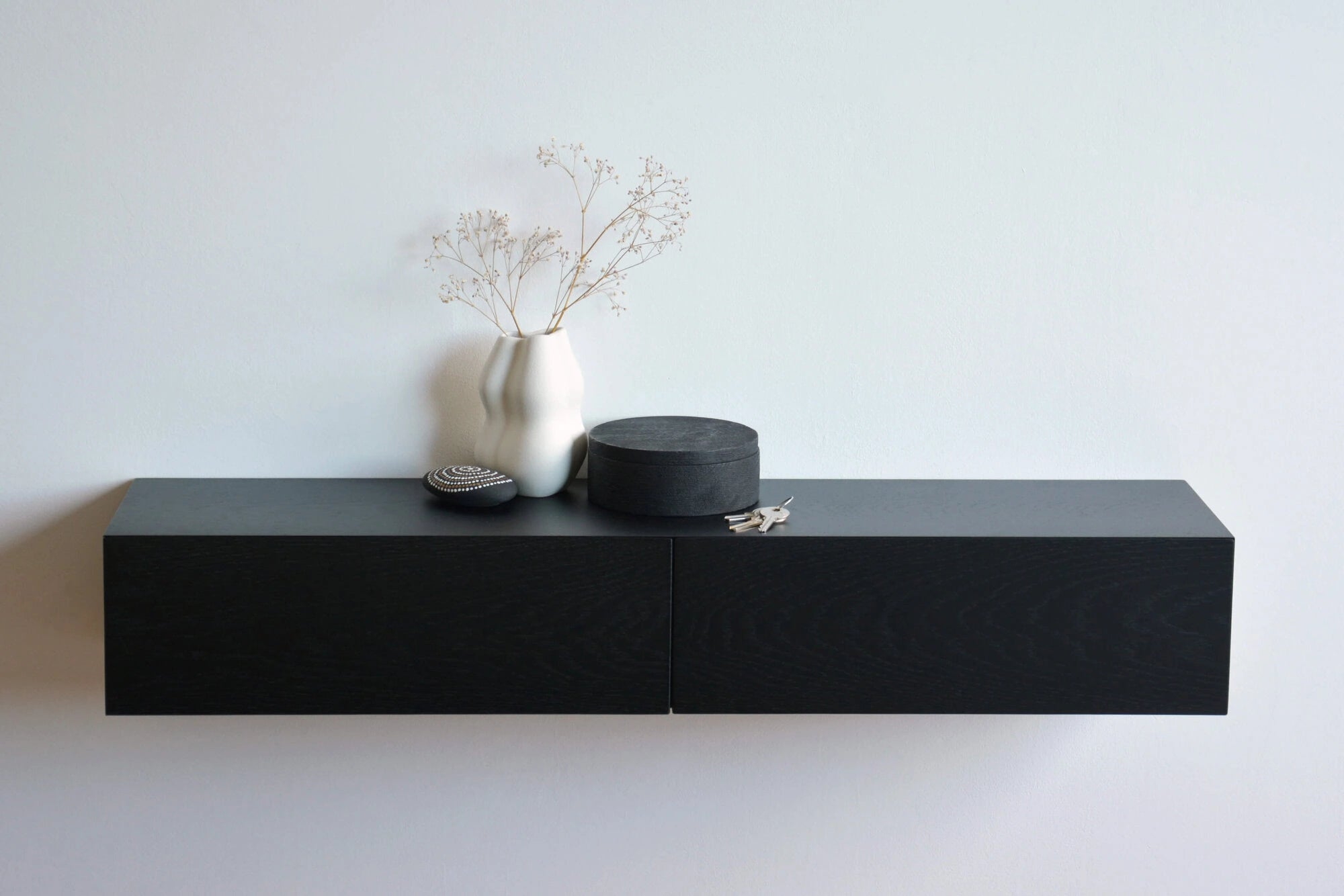 black oak shelf