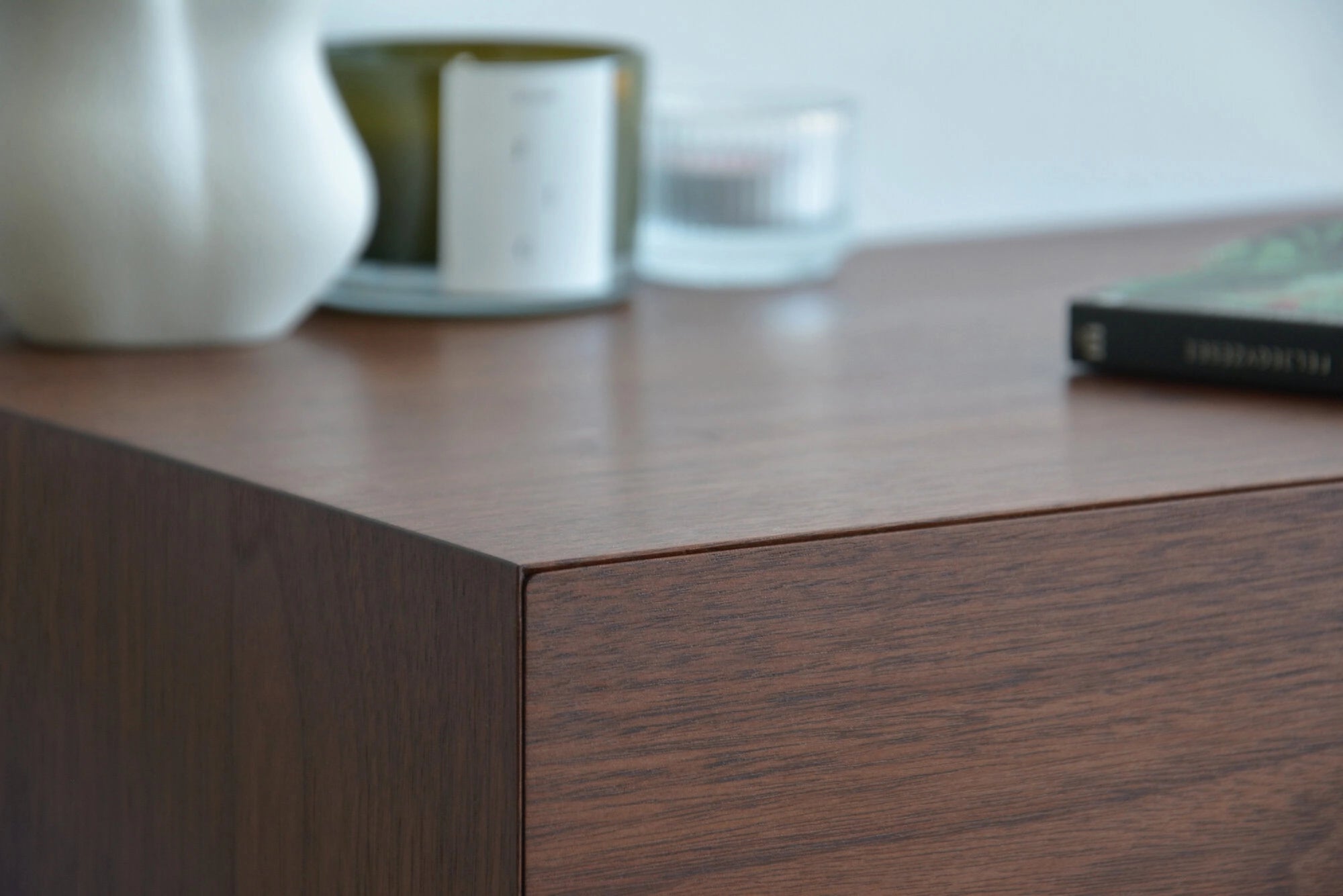 black walnut nightstand