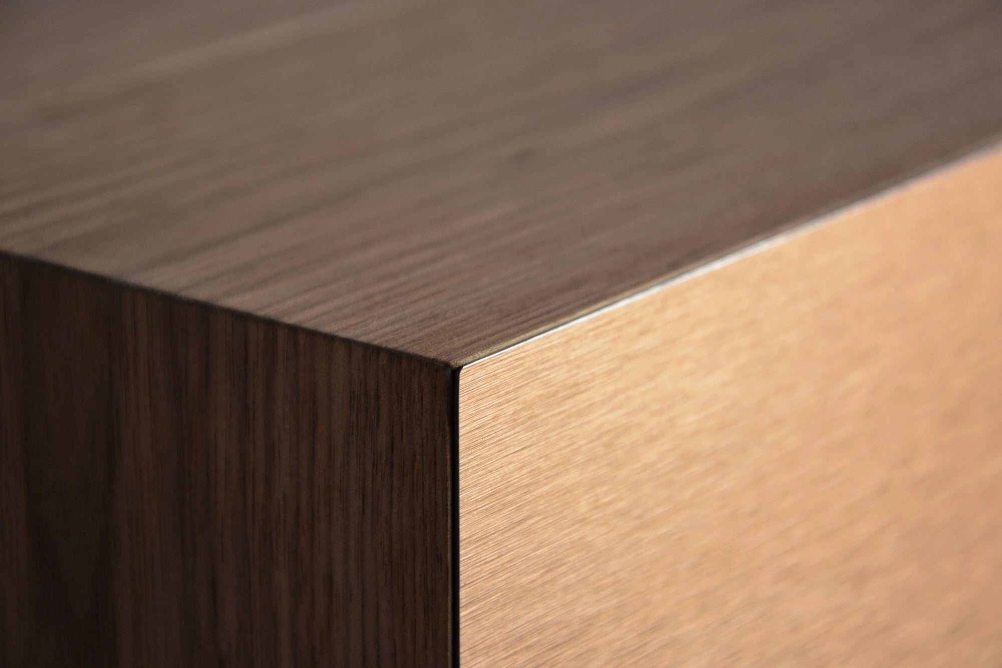 copper nightstand drawer