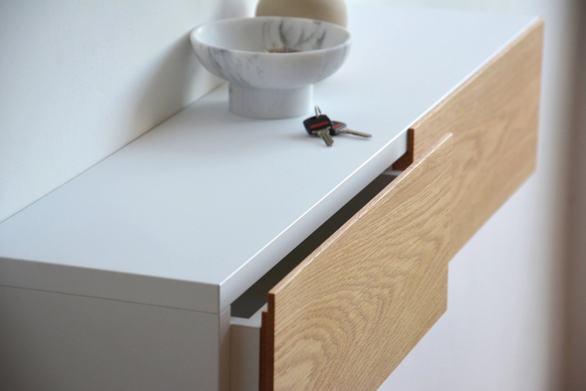 entry shelf with drawer