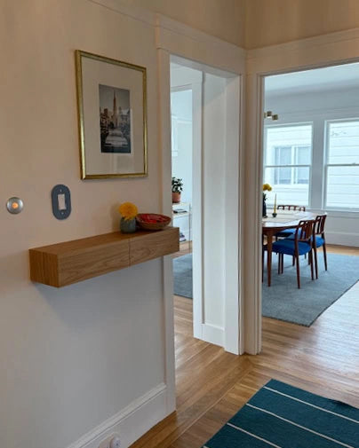 entryway shelf in San Francisco USA