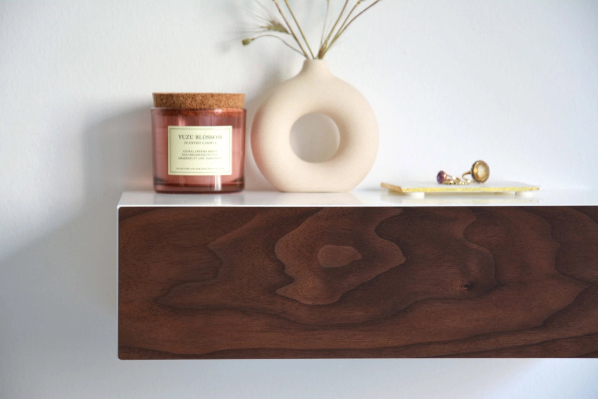 floating bedside table