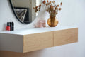 floating dressing table