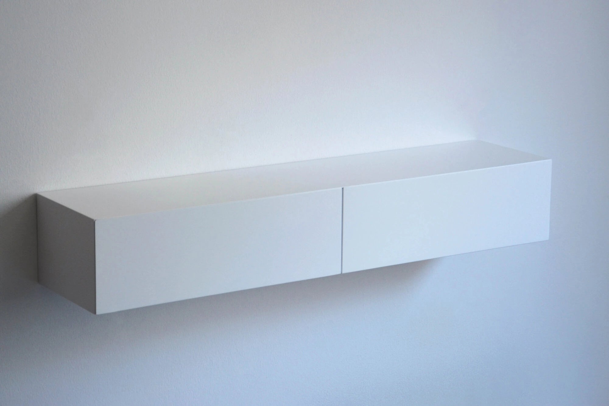 floating entryway shelf