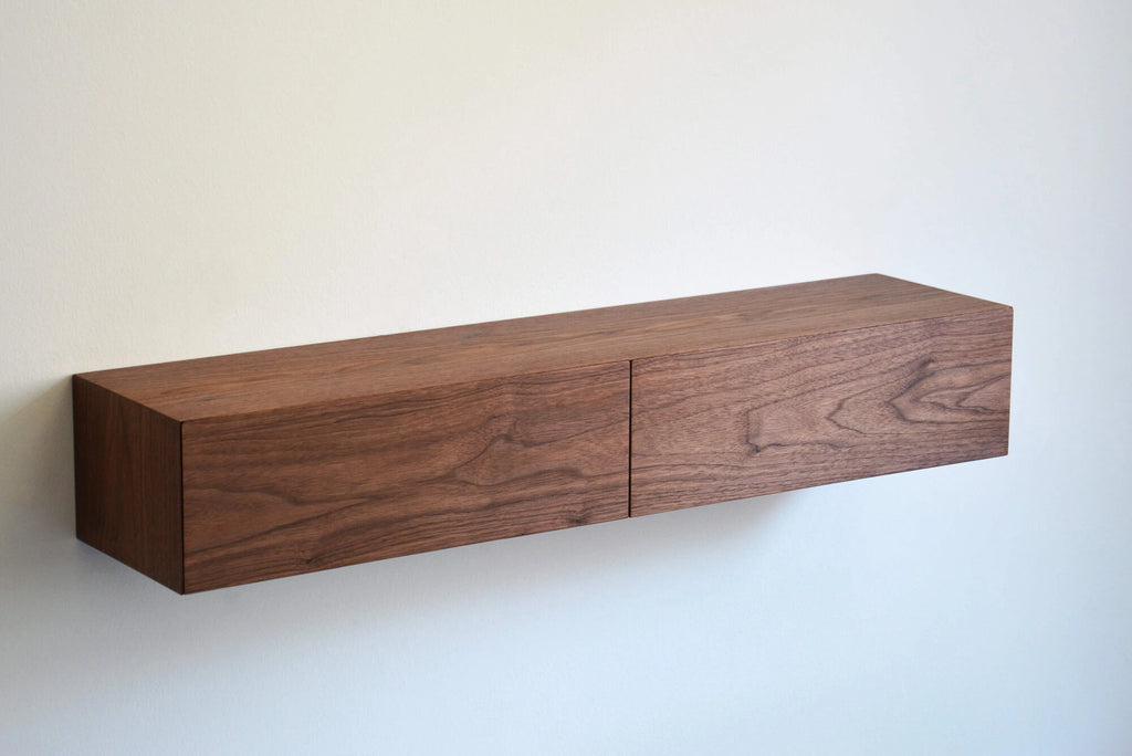 floating entryway shelf