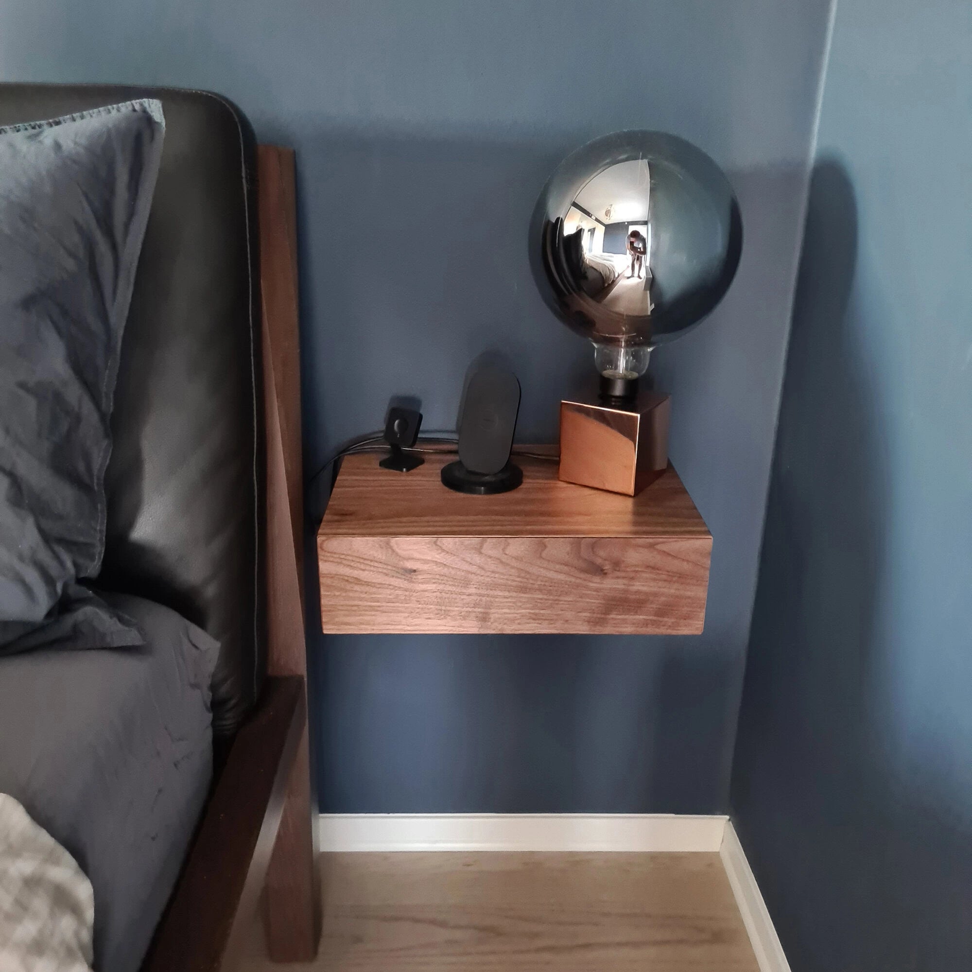 floating nightstand in Oslo Norway