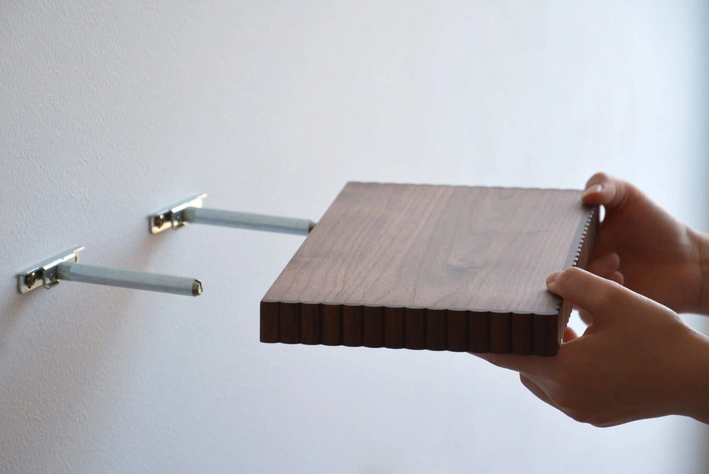 floating shelf mounting