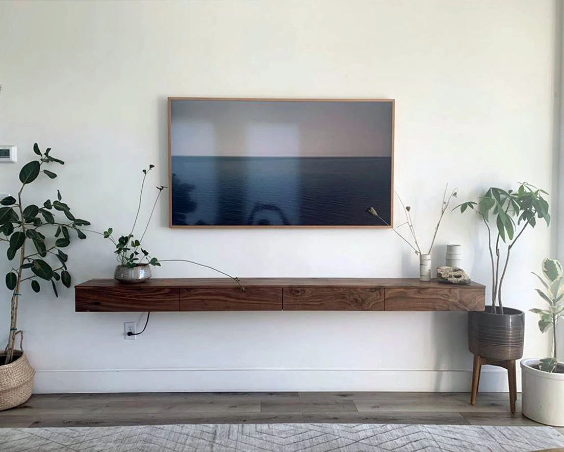 floating TV stand in Oakland USA