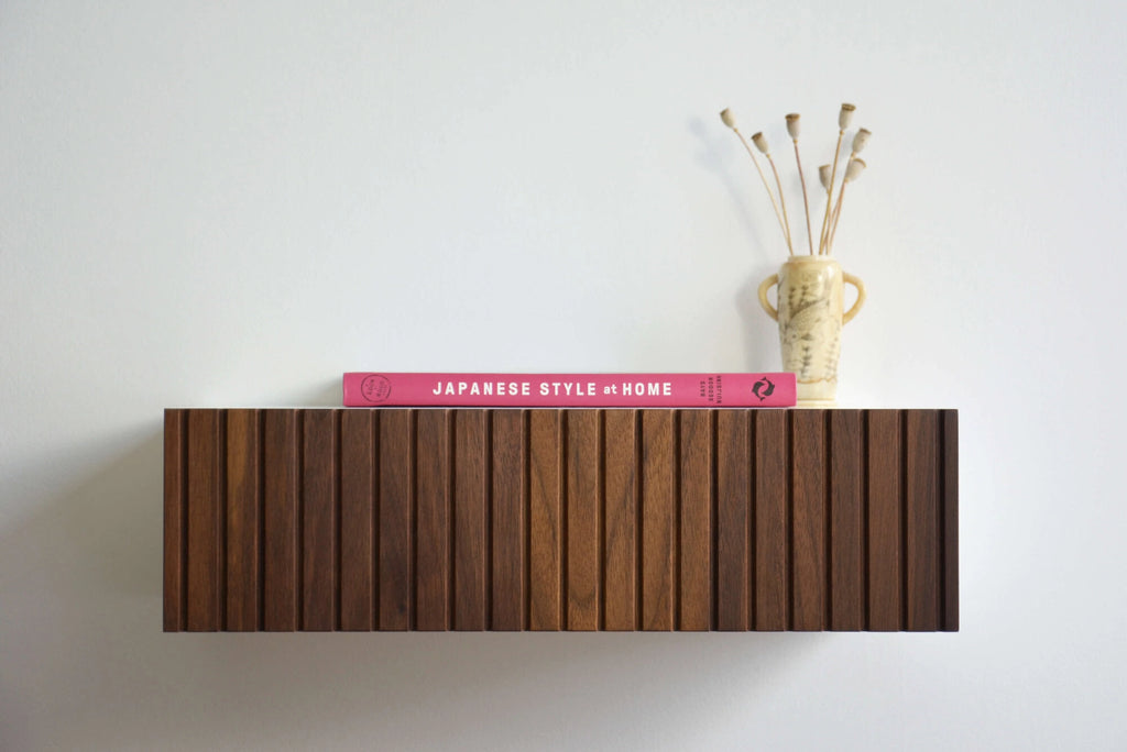 fluted drawer front