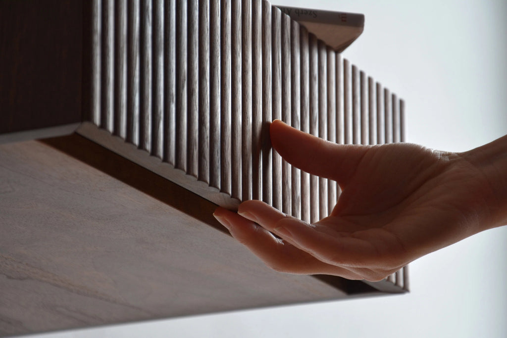 fluted drawer