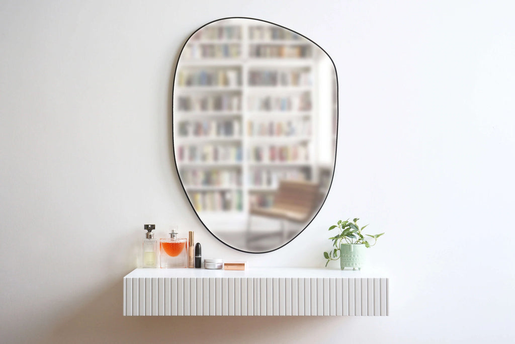 fluted dressing table