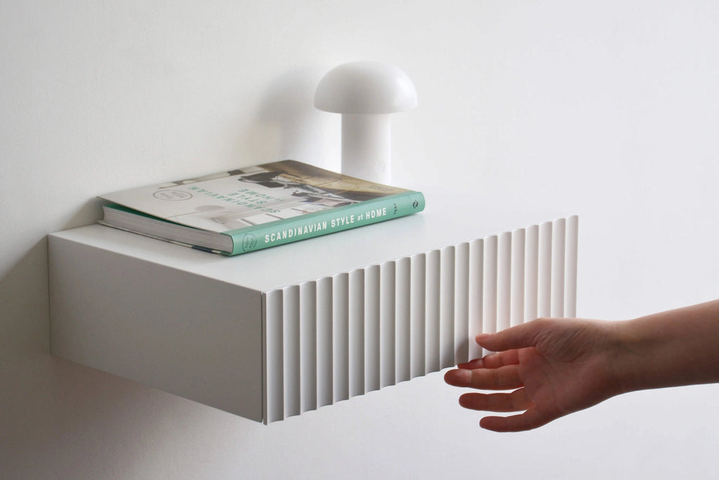 fluted nightstand