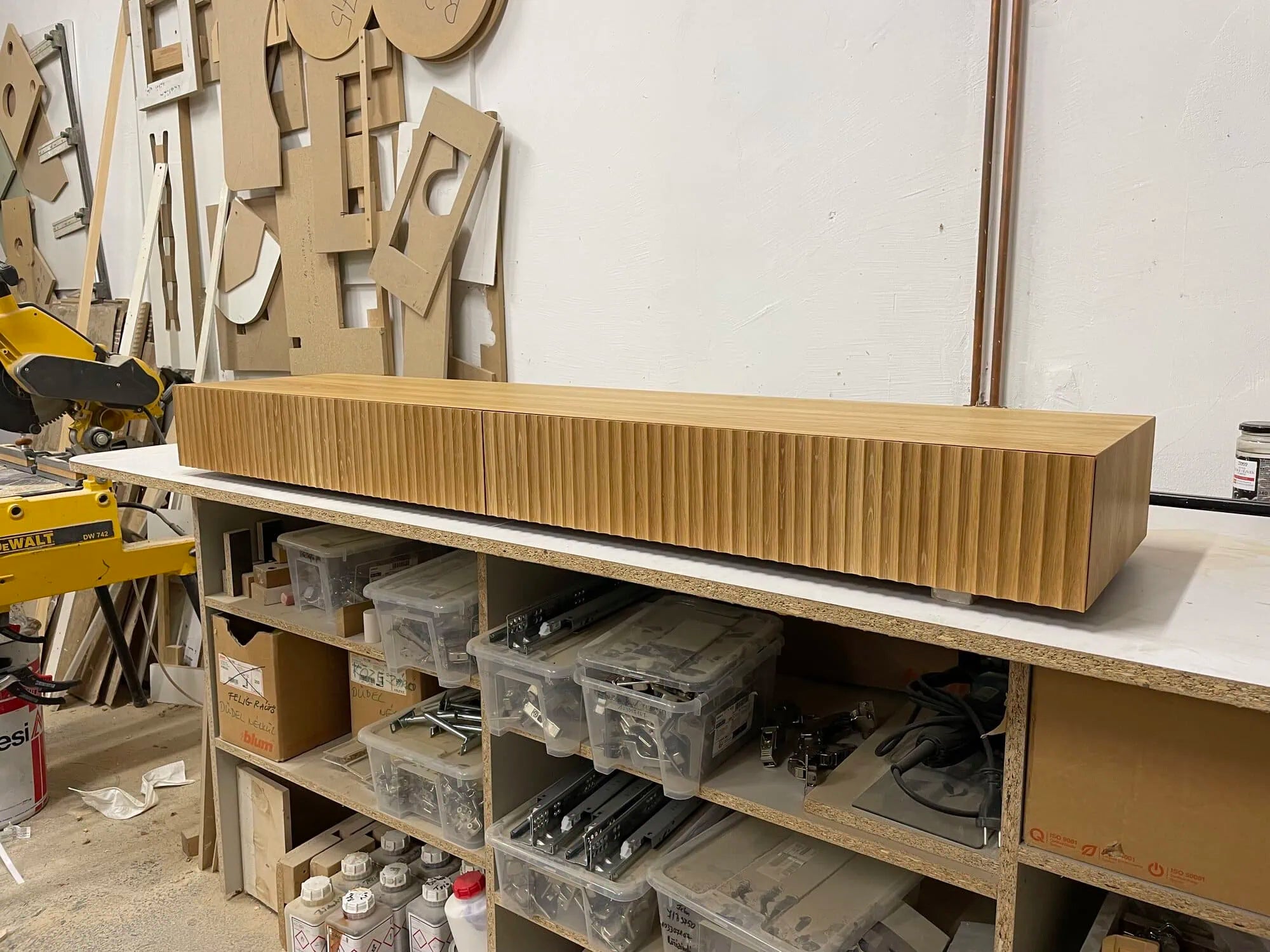 fluted oak dressing table outlet 1