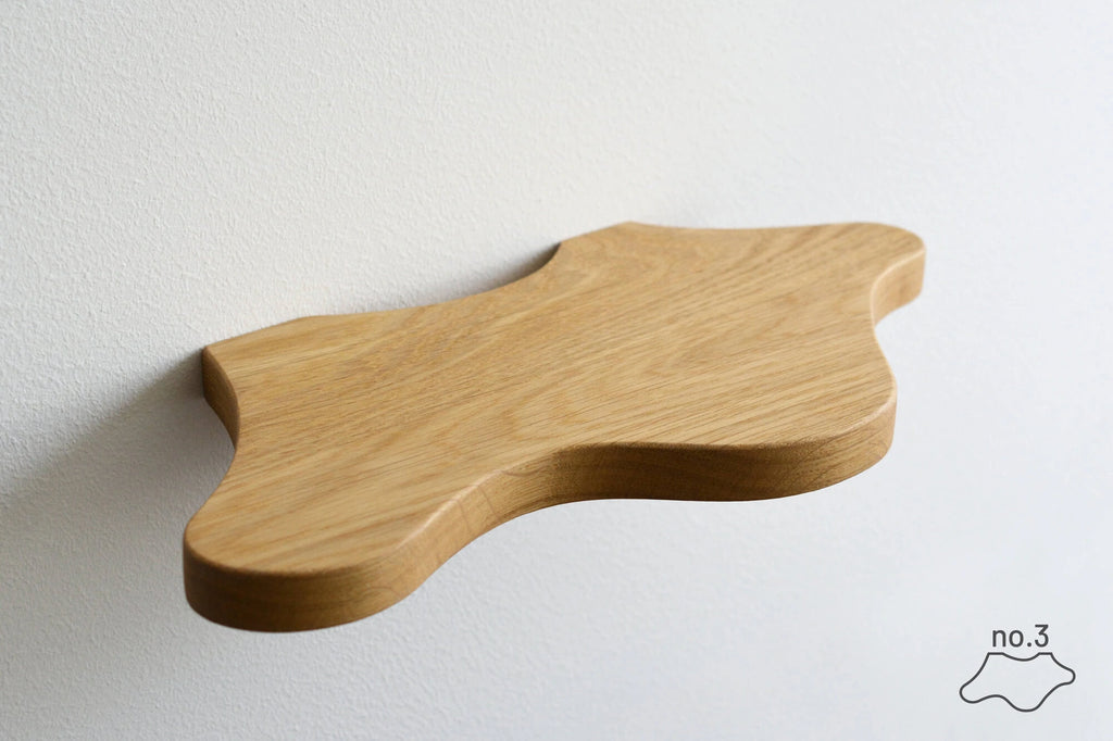 freeform shelf made of oak 3