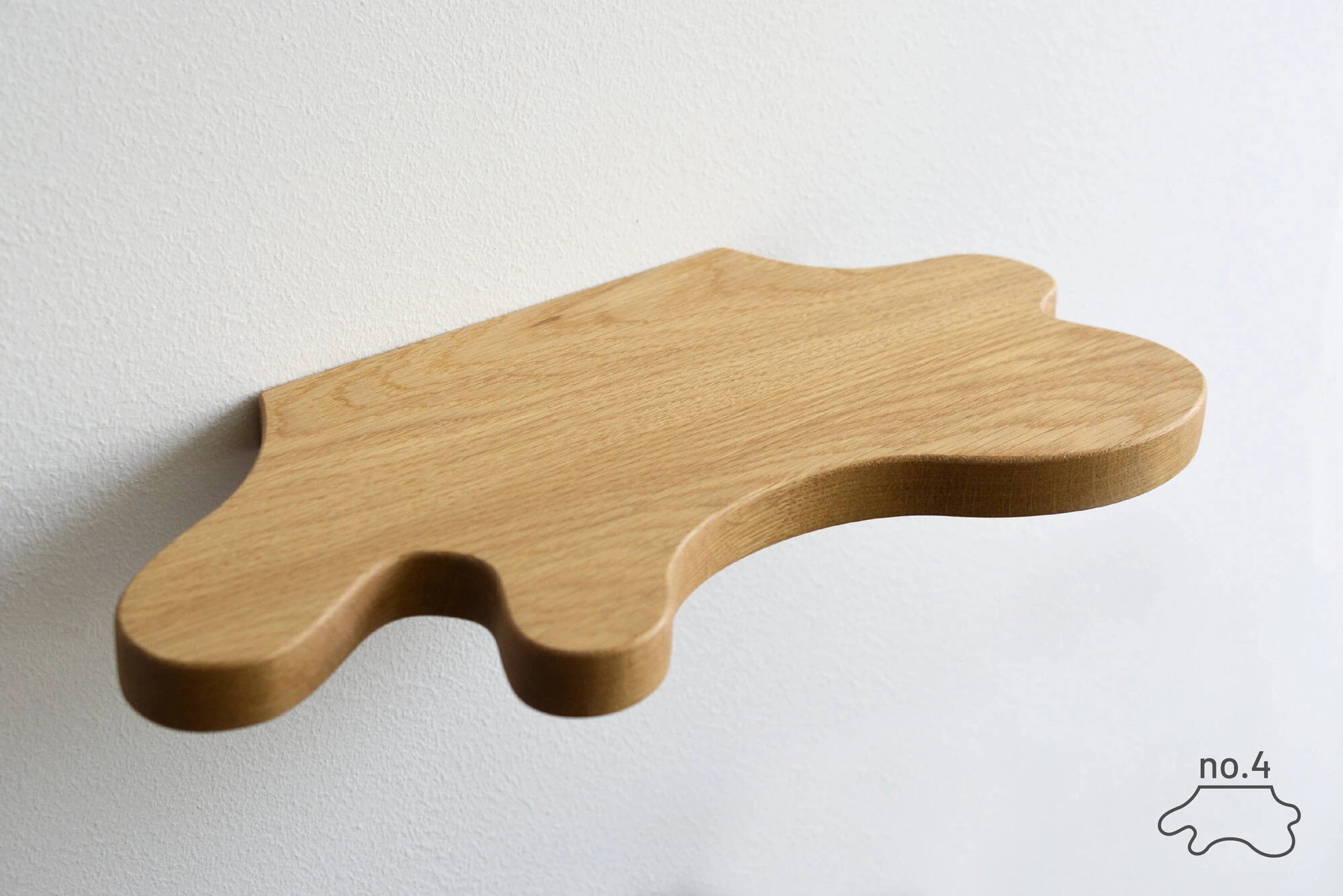 freeform shelf made of oak 4