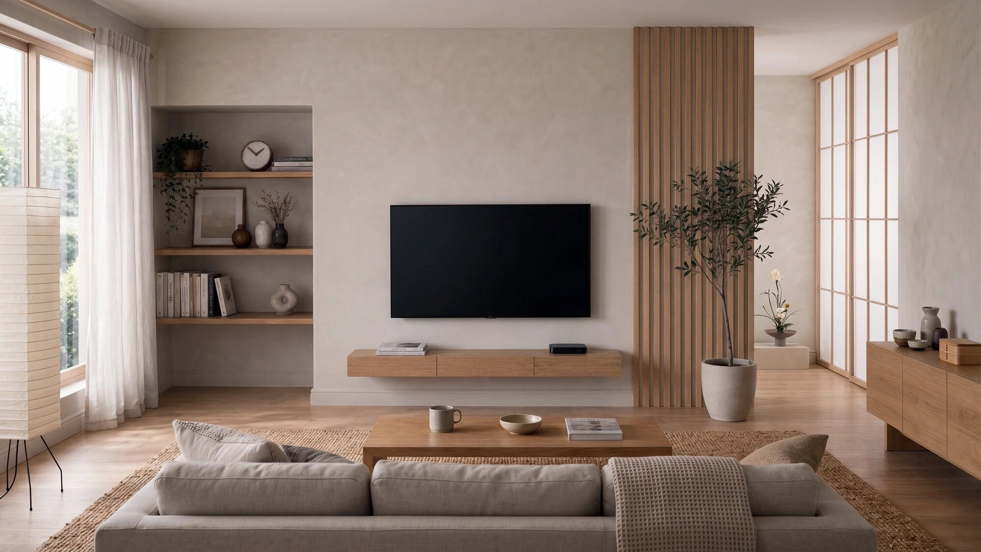 japandi living room
