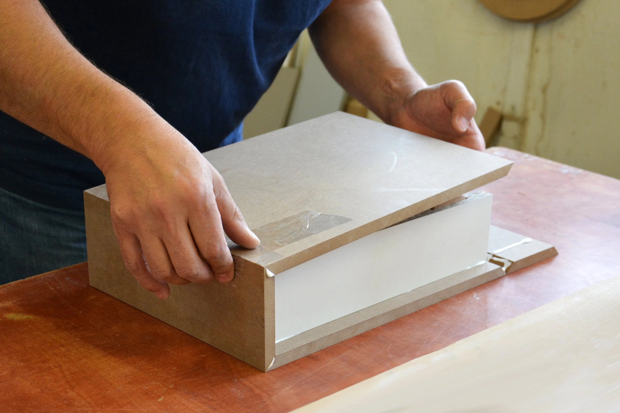 making a floating nightstand