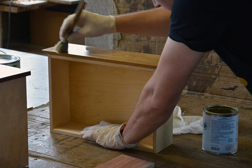 finishing floating furniture