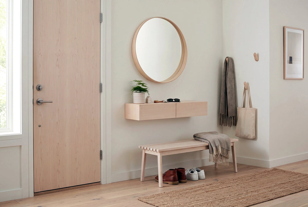 nordic entryway interior