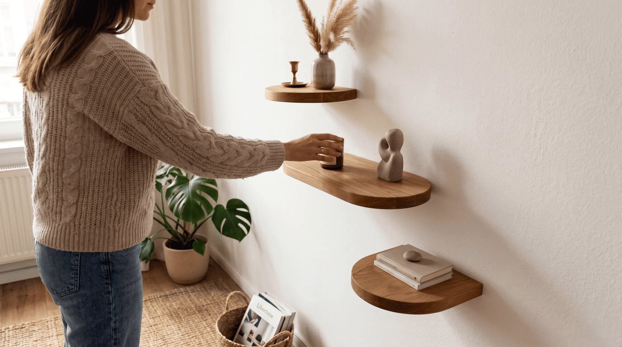 round shelves