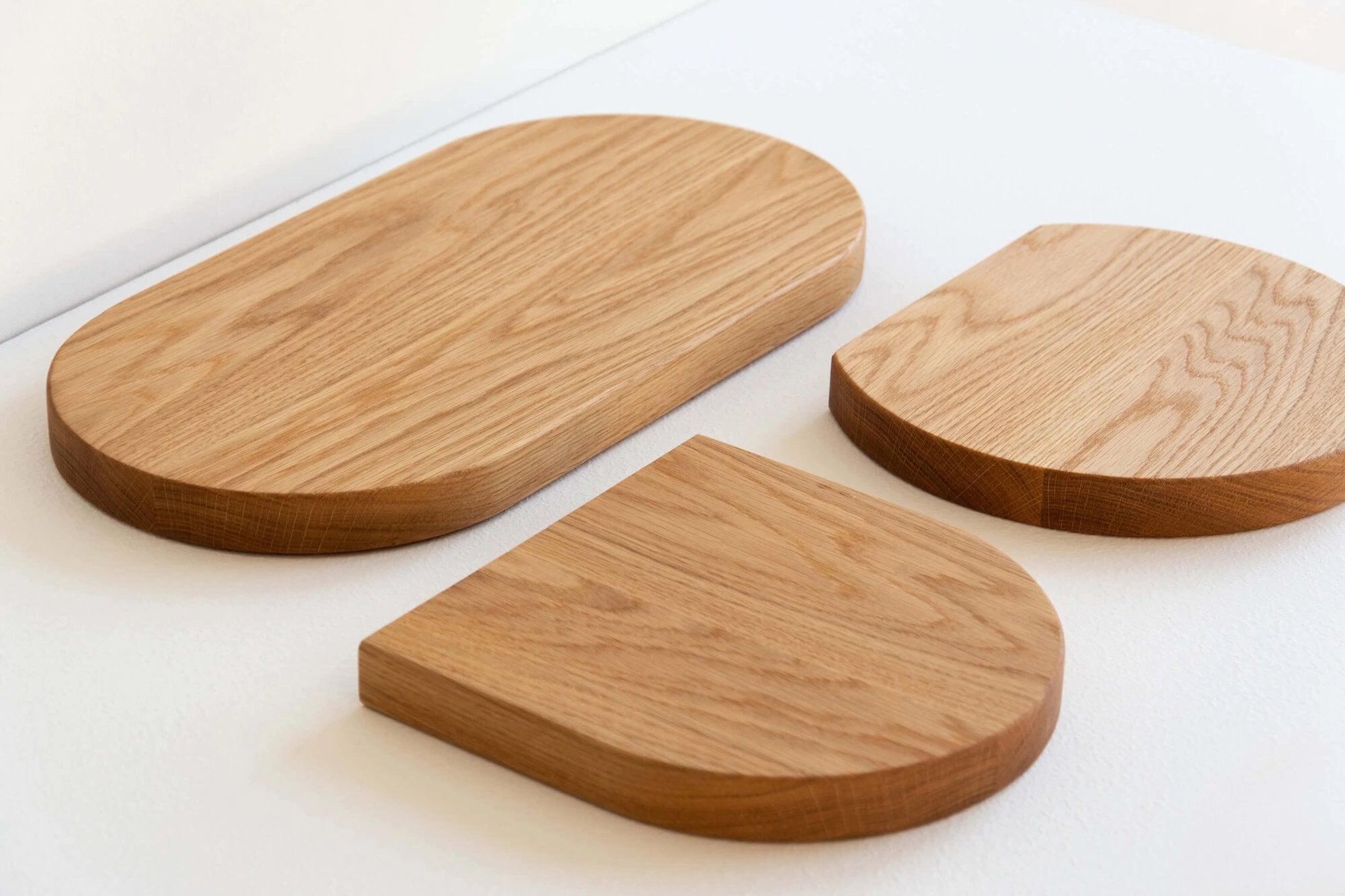 set of floating shelves