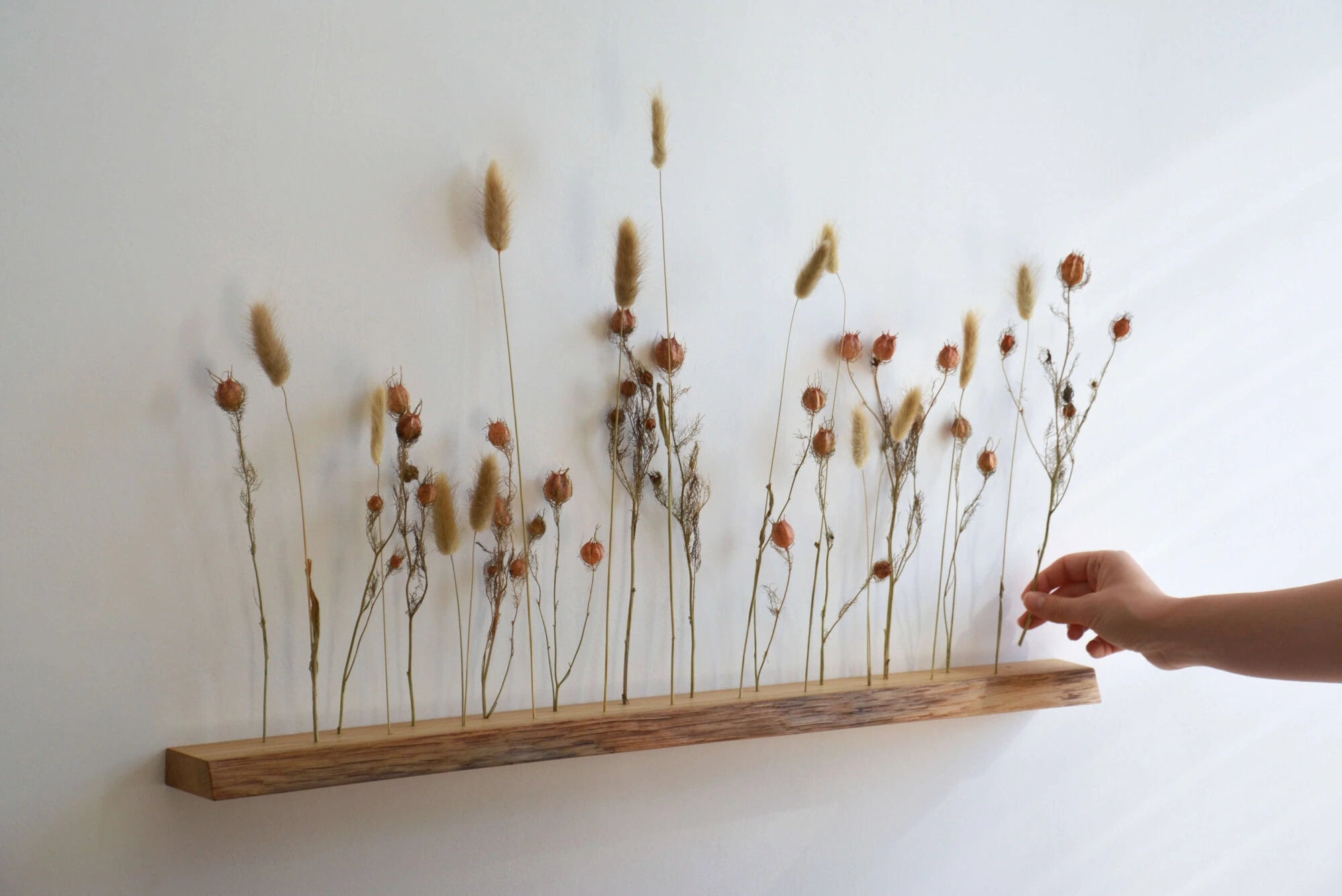 wall flower vase