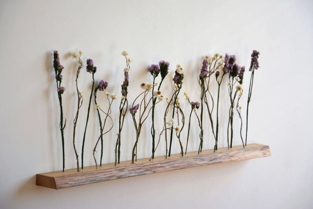 wall-mounted flower holder
