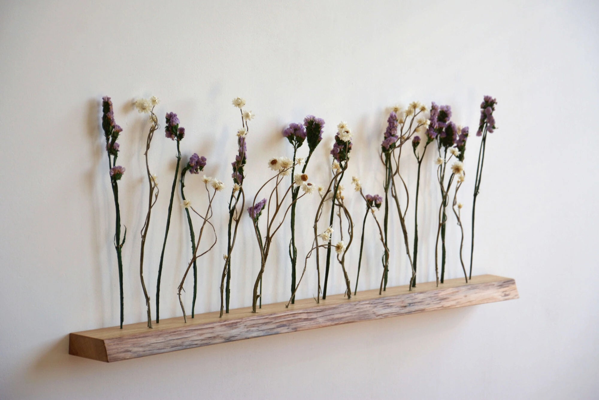 wall-mounted flower holder
