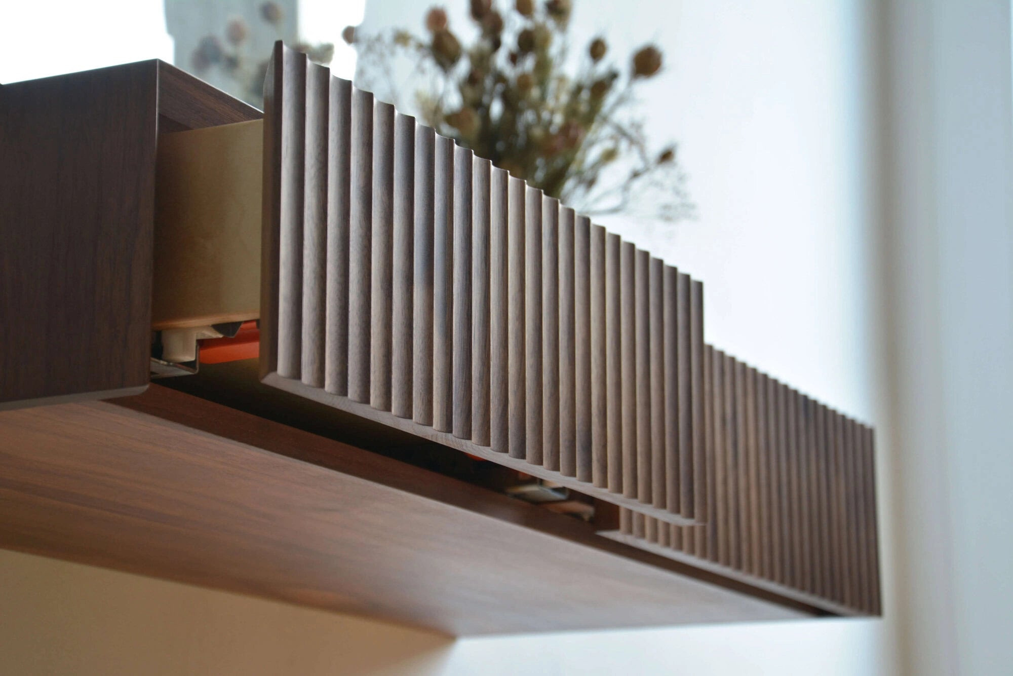 walnut dressing table