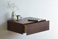 walnut nightstand